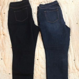 Old Navy Size 16 Skinny Jeans Bundle
